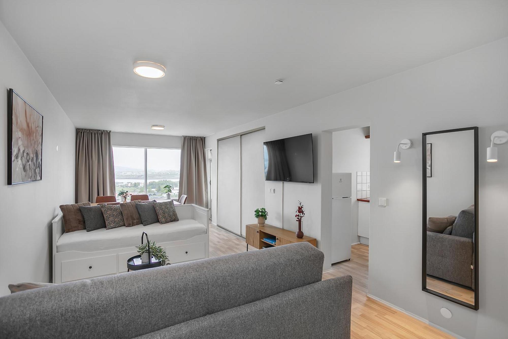 Charming Studio - Stunning Panorama View Reykjavik Bagian luar foto