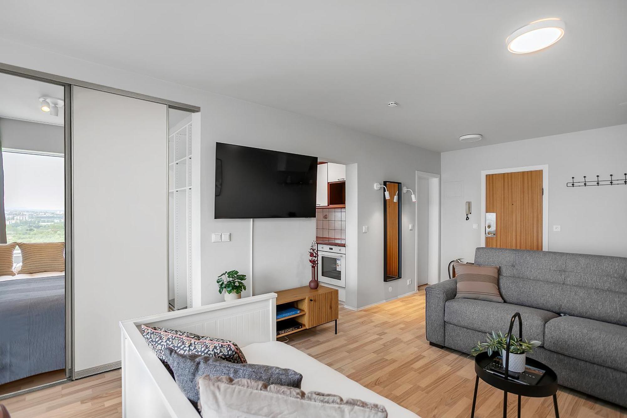 Charming Studio - Stunning Panorama View Reykjavik Bagian luar foto