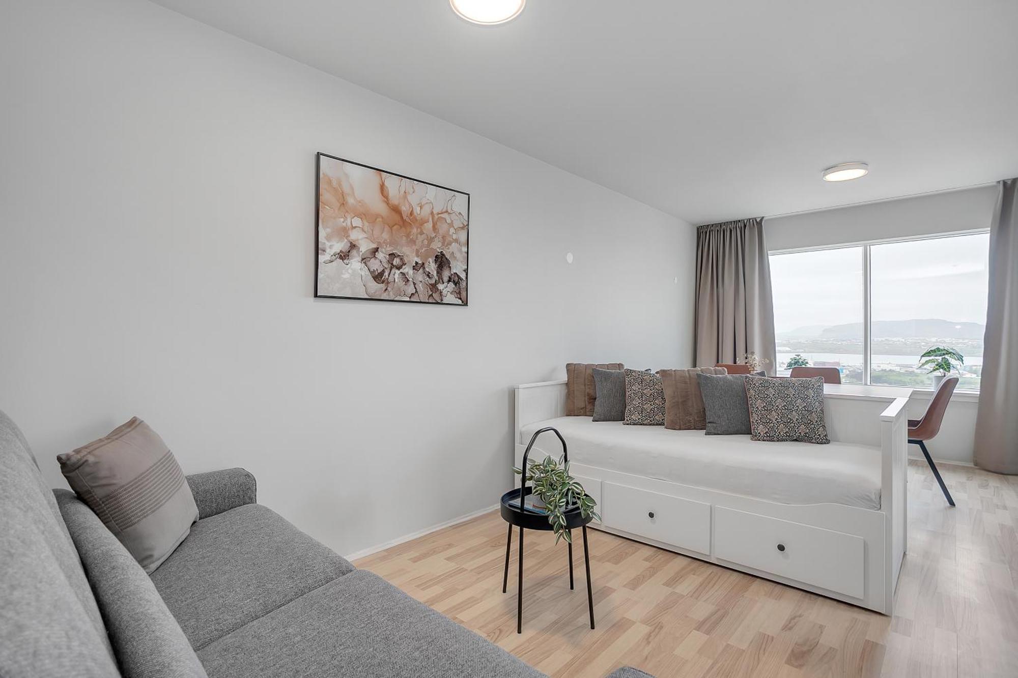 Charming Studio - Stunning Panorama View Reykjavik Bagian luar foto